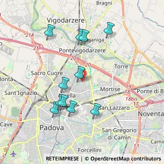 Mappa Via Antonio Zanchi, 35133 Padova PD, Italia (1.91273)