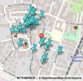 Mappa Via Vittorio Veneto, 25021 Bagnolo Mella BS, Italia (0.10345)