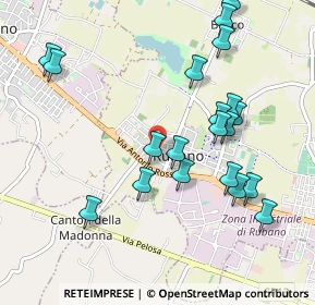 Mappa Via Torino, 35030 Rubano PD, Italia (1.0475)