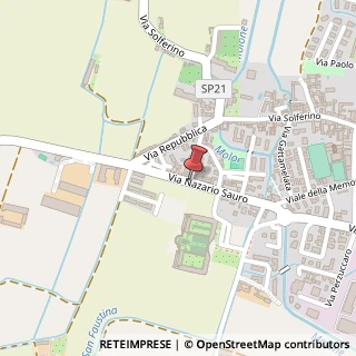 Mappa Via Nazario Sauro,  18, 25021 Bagnolo Mella, Brescia (Lombardia)