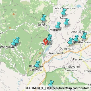 Mappa 10080 Vidracco TO, Italia (2.56167)