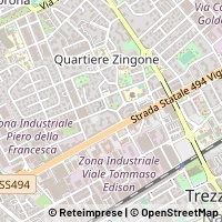 Kartta Trezzano sul Naviglio