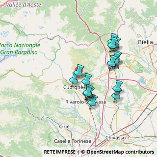 Mappa Via C. Nigra, 10080 Colleretto Castelnuovo TO, Italia (13.38294)