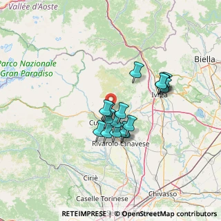 Mappa Via C. Nigra, 10080 Colleretto Castelnuovo TO, Italia (10.58529)