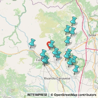 Mappa Via C. Nigra, 10080 Colleretto Castelnuovo TO, Italia (6.9875)