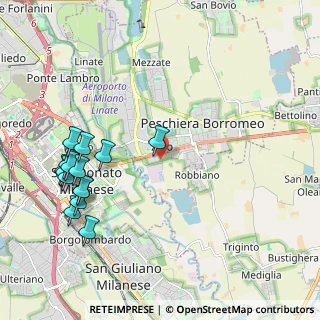 Mappa Via Roma, 20068 Peschiera Borromeo MI, Italia (2.42867)