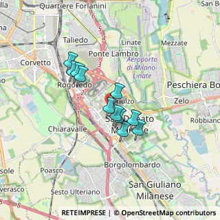 Mappa Via Ravenna, 20097 San Donato Milanese MI, Italia (1.22545)