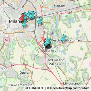 Mappa Via Ravenna, 20097 San Donato Milanese MI, Italia (3.5175)