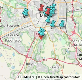 Mappa Via Fabrizio de André, 20142 Milano MI, Italia (4.03412)