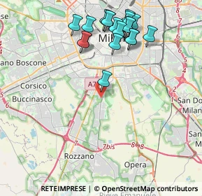 Mappa Via Fabrizio de André, 20142 Milano MI, Italia (4.44263)