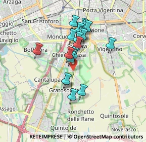 Mappa Via Fabrizio de André, 20142 Milano MI, Italia (1.441)