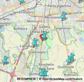 Mappa Via Fabrizio de André, 20142 Milano MI, Italia (3.17364)