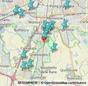 Mappa Via Fabrizio de André, 20142 Milano MI, Italia (2.05571)