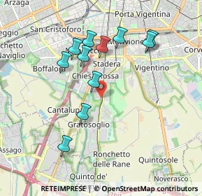 Mappa Via Fabrizio de André, 20142 Milano MI, Italia (1.79455)