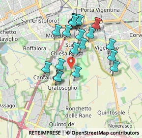 Mappa Via Fabrizio de André, 20142 Milano MI, Italia (1.657)