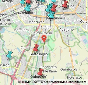 Mappa Via Fabrizio de André, 20142 Milano MI, Italia (3.048)