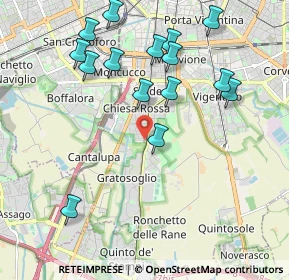 Mappa Via Fabrizio de André, 20142 Milano MI, Italia (2.138)