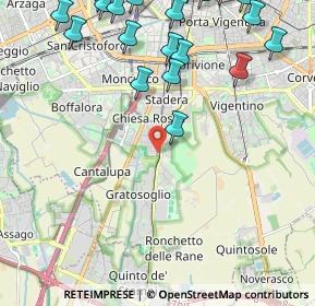 Mappa Via Fabrizio de André, 20142 Milano MI, Italia (2.952)