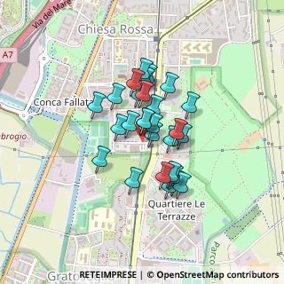 Mappa Via Fabrizio de André, 20142 Milano MI, Italia (0.30345)