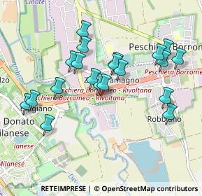 Mappa Galleria Borromea Shopping Center, 20068 Peschiera Borromeo MI, Italia (0.9135)