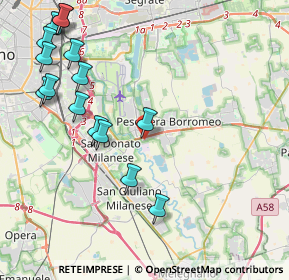 Mappa S.N.C Galleria Borromea Shopping C, 20068 Peschiera Borromeo MI, Italia (4.944)