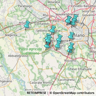 Mappa Via Signorelli, 20090 Trezzano sul Naviglio MI, Italia (6.71857)