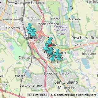 Mappa Via Alfonsine, 20097 San Donato Milanese MI, Italia (1.27182)