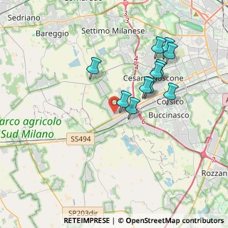 Mappa Via Galileo Galilei, 20090 Trezzano sul Naviglio MI, Italia (3.40636)
