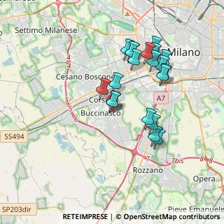 Mappa Via Fratelli Mascherpa, 20090 Buccinasco MI, Italia (3.4565)