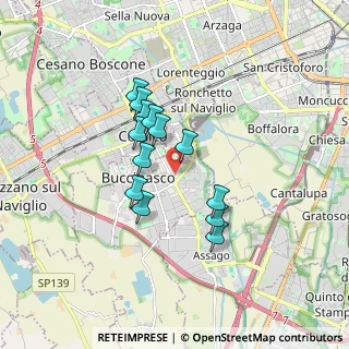 Mappa Via Fratelli Mascherpa, 20090 Buccinasco MI, Italia (1.33923)