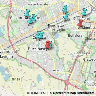 Mappa Via Fratelli Mascherpa, 20090 Buccinasco MI, Italia (2.23182)