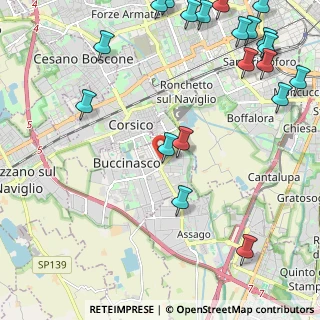 Mappa Via Fratelli Mascherpa, 20090 Buccinasco MI, Italia (3.171)