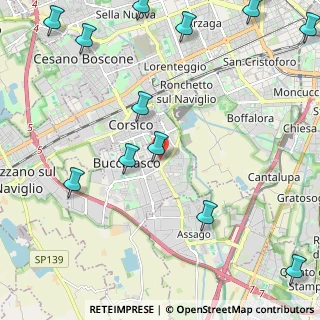 Mappa Via Fratelli Mascherpa, 20090 Buccinasco MI, Italia (3.16769)