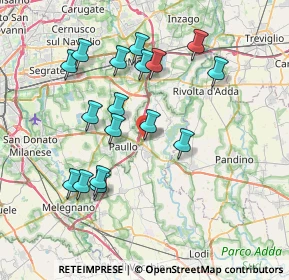 Mappa Via Industria, 26833 Merlino LO, Italia (7.26824)