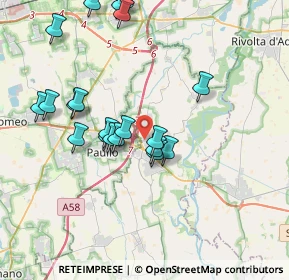 Mappa Via Industria, 26833 Merlino LO, Italia (3.808)