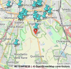 Mappa Via Pietro Martire d'Anghiera, 20141 Milano MI, Italia (2.39632)