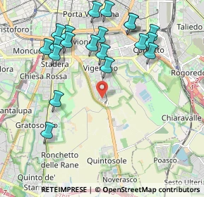 Mappa Via Pietro Martire d'Anghiera, 20141 Milano MI, Italia (2.2585)