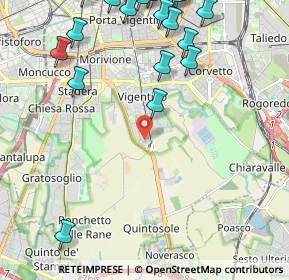 Mappa Via Pietro Martire d'Anghiera, 20141 Milano MI, Italia (3.0015)
