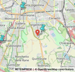 Mappa Via Pietro Martire d'Anghiera, 20141 Milano MI, Italia (4.22333)