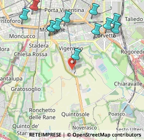 Mappa Via Pietro Martire d'Anghiera, 20141 Milano MI, Italia (2.495)