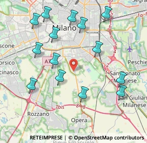 Mappa Via Pietro Martire d'Anghiera, 20141 Milano MI, Italia (4.40071)