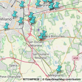 Mappa Via della Liberazione, 20097 San Donato Milanese MI, Italia (6.038)