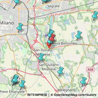 Mappa Via della Liberazione, 20097 San Donato Milanese MI, Italia (6.012)