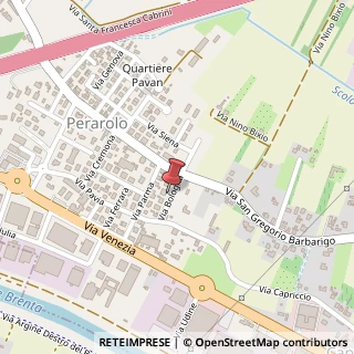 Mappa Via Bologna, 6, 35010 Vigonza, Padova (Veneto)