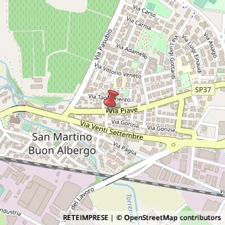 Mappa Via Gorizia, 1, 37036 San Martino Buon Albergo, Verona (Veneto)