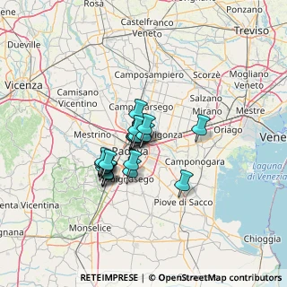 Mappa Via Ragazzi del, 35129 Padova PD, Italia (9.0205)