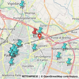 Mappa Via Ragazzi del, 35129 Padova PD, Italia (2.98278)
