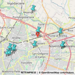 Mappa Via Ragazzi del, 35129 Padova PD, Italia (2.86273)