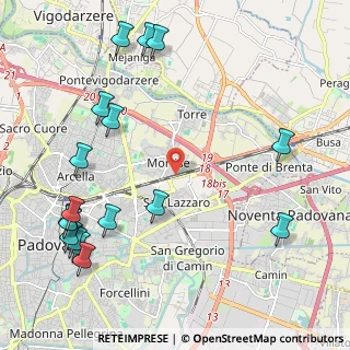 Mappa Via Ragazzi del, 35129 Padova PD, Italia (2.80824)