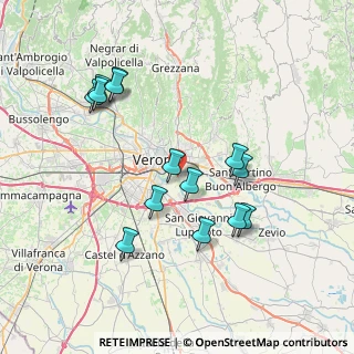 Mappa Via Lazzaretto, 37134 Verona VR, Italia (7.42786)